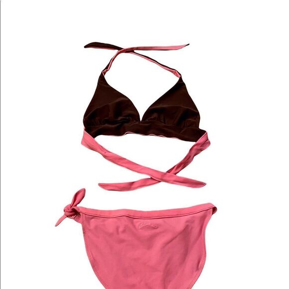 EUC Rider Pink and Brown Bikini - Picture 7 of 8